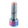   Alloy   Tapered   Screw With Washer For Mountain Bike(colorfulCelsiusM6x16)