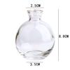 Classic Creative Vase Top Quality Glass Transparent Hydroponic Vase Living Room Flower Vase Home Decoration