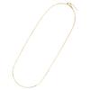 18K Gold Necklace K18 Venetian Chain 45cm Type Adjuster Width [Fairy Kallet] (Pin 0.8mm Approx. 2.2g)