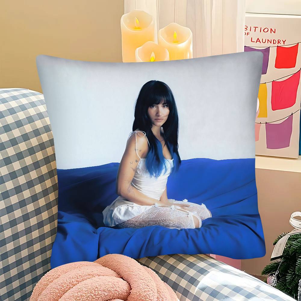 pc AAitana Cuarto Azul Pillow Case Fashion Square Pillowcase Bedroom Sofa Room Ins Decoration Leisure