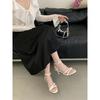 Eilyken Fashion Buckle Strap Thin High Heels Dress Stripper Ladies Summer Shoes Open Toe Narrow Band Women Sandals Size: 40
