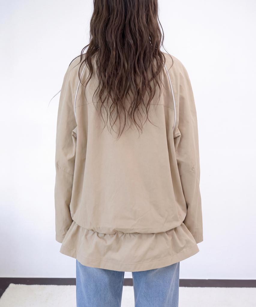 DOUBLE SEEN High-Neck Windbreaker
