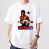 Футболка Famous John J. Rambo Винтажный Стиль 80-х Фильм Первая Кровь Часть 2 Футболка Мужская Чистый Хлопок Короткий Рукав Женские Топы