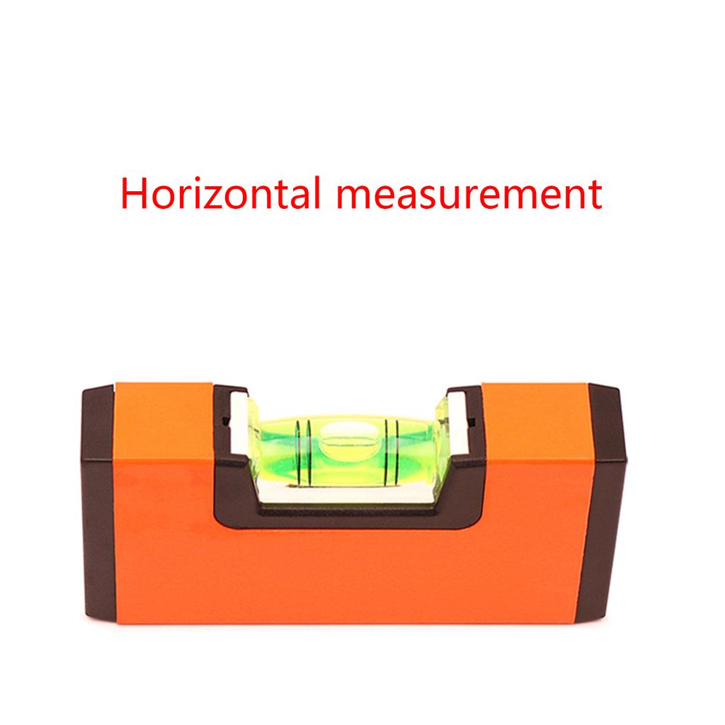 Модернизированный мини-пузырьковый спиртовой уровень квадратный инструмент для подвешивания картин - уровень отметки измерительный инструмент из алюминиевого сплава для деревообработки