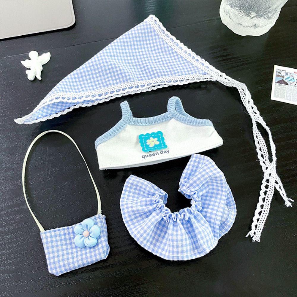 С мультяшным ободком Аксессуары Платье принцессы для 20 см Хлопковой куклы/для кукол-идолов EXO