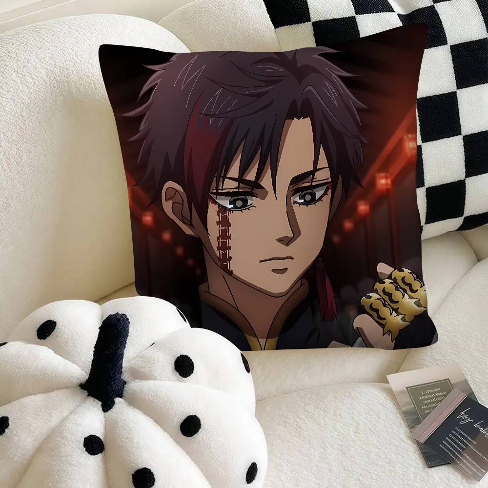 Popular Anime Record Of Ragnarok Pillow Case Fashion Square Pillowcase Bedroom Sofa Room Ins Decoration Leisure