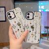 Взрыв внешней торговли — это не просто цветок iPhone14 двухцветный ТПУ прозрачный чехол Apple 17 цветочный чехол для мобильного телефона 16