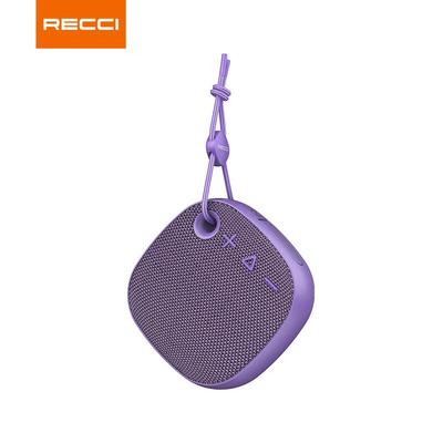 Портативная уличная Bluetooth-колонка Recci RSK-W43, штекер CN (адаптер в комплекте)