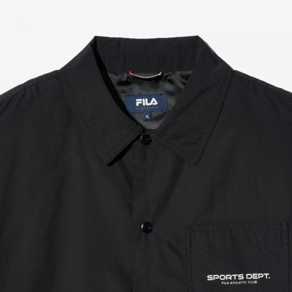 Fila Woven Collar Neck Coach Jacket