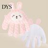 Baby Patting Glove Comforting Palm with Automatic Vibration & Remote Control Mesh Back Mitten Cute Panda Design Device for Babies And Infants