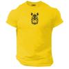 Rhino Face T Shirt Gym Clothing Bodybuilding Training Workout Exercise Mma Top