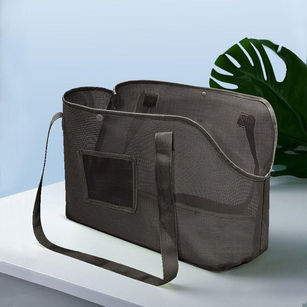 Large Capacity Puppy Shoulder Handbag Breathable Pet Carrier Purse Dog Carrier Bag  Outdoor
