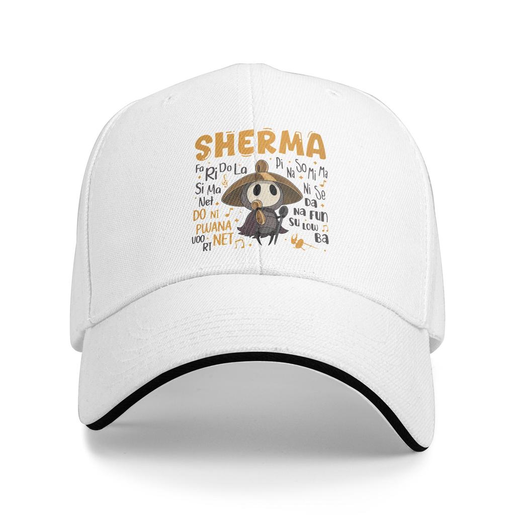 Funny Video Game Hollow Knight  Baseball Caps Hip Hop  Sandwich Caps for Unisex Women Adjustable Headwear Outdoor
