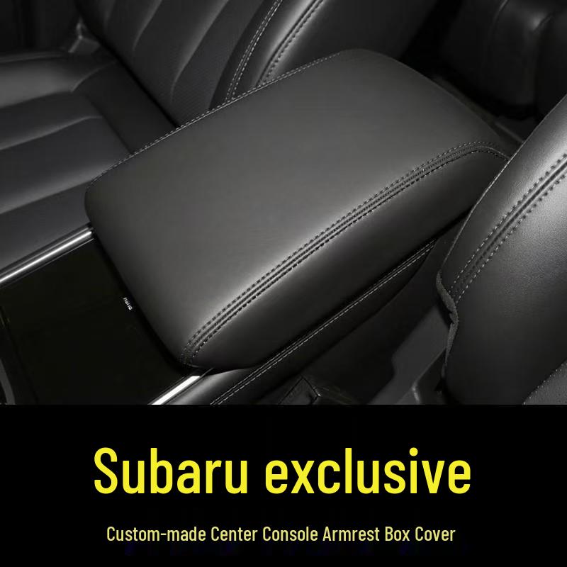 Кожаная накладка на подлокотник Subaru Forester для моделей 2013-2022 гг.