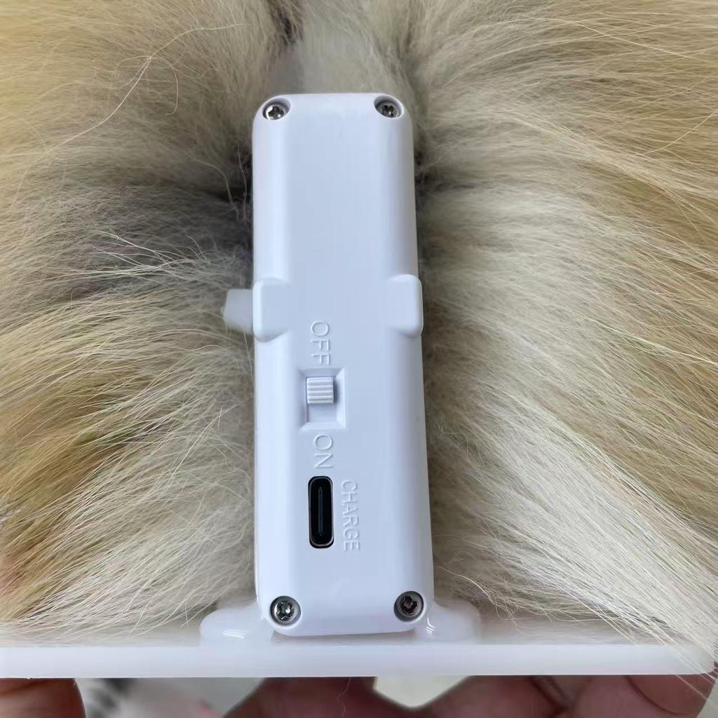 Трехскоростной электрический виляющий хвост для косплея: Черный щенок, Маленький лисенок, Серый волк