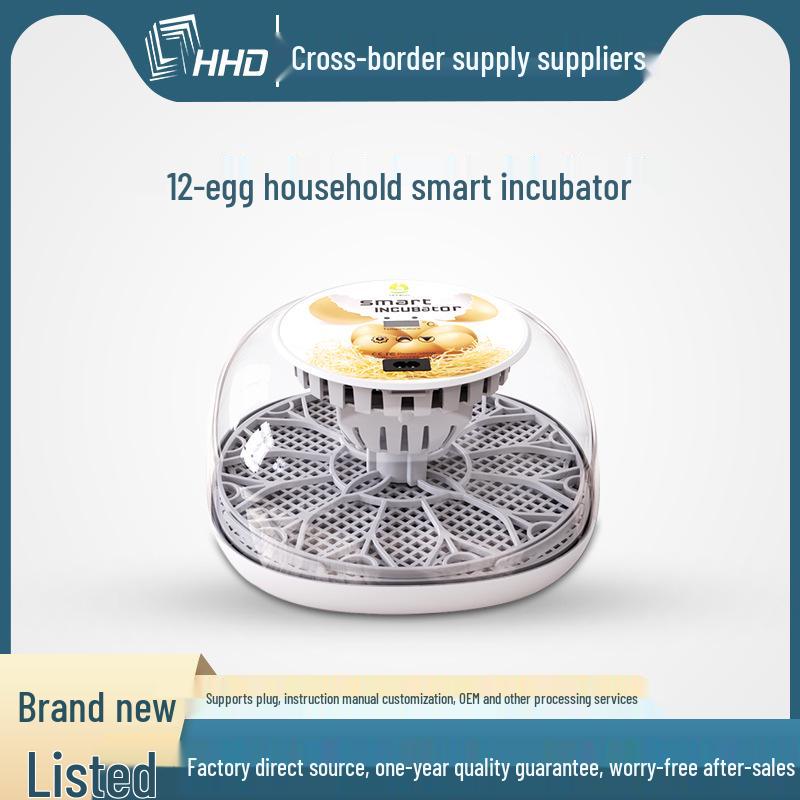 Умный мини-инкубатор для яиц попугаев и волнистых попугайчиков: Автоматическое оборудование для инкубации домашних животных