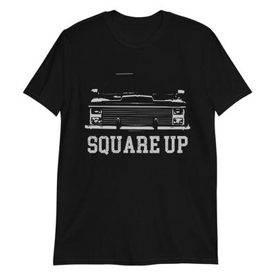 Футболка унисекс с коротким рукавом Square Body K10 Chevy Silverado