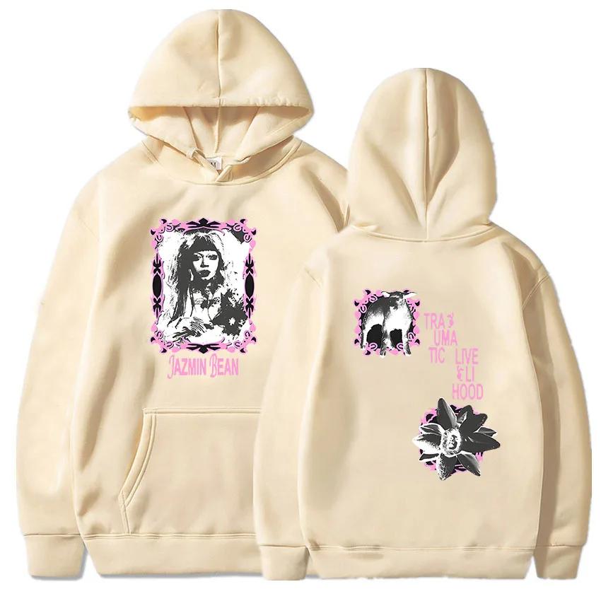 Graphic Clothes Jazmin-Bean The Traumatic Livelihood Tour Hoodies Aesthetic Printing Sweatshirt Hooded Pullover