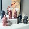 Силиконовая форма для свечей в виде черепа на Хэллоуин, DIY, для изготовления из гипса, смолы, мыла, тыквы, ароматерапии, форма для свечей, ручной работы, декор