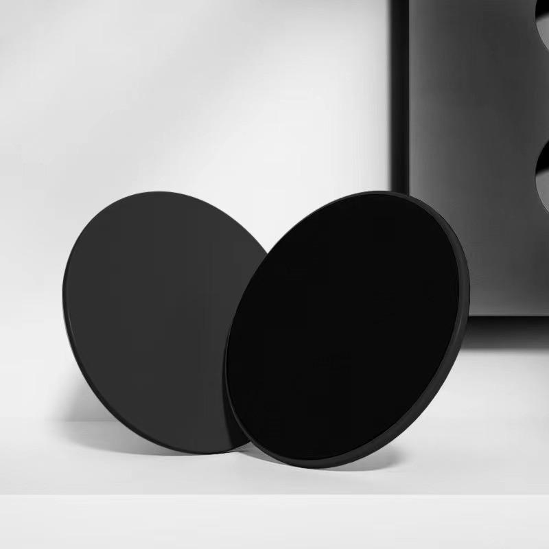 2 шт. однотонных скользящих дисков для йоги, скользящие подушечки для ног для йоги и фитнеса, тренажеры для тренировки мышц живота, коррекции фигуры