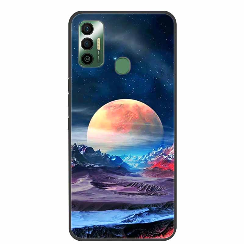 Для Tecno Spark 7 Чехол Роскошный Силиконовый Мягкий ТПУ Чехол для Телефона Для Tecno Spark 7 Pro Spark 7P Spark7 Защитный KF6 Coque