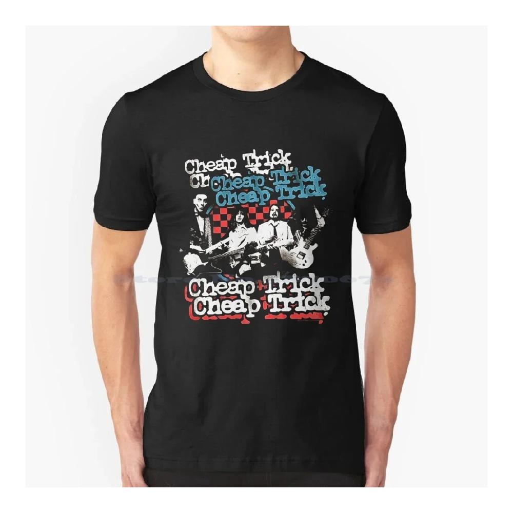 Band Of Checkerboard T Shirt 100% Cotton Tee Music Band Jellyfish Styx Grand Funk Railroad Reo Speedwagon Ted Nugent Vintage