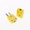 2Pcs K Type Mini Thermocouple Connectors Durable Male Female Temperature Sensor Plugs for Laboratory Measurement