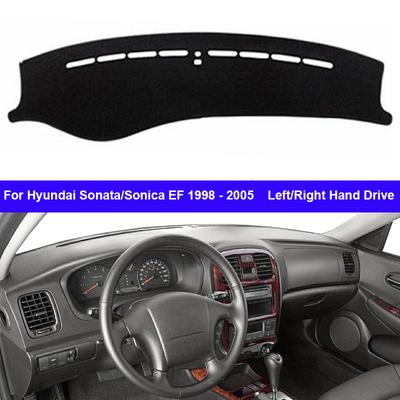 Накладка на панель приборов автомобиля Коврик на торпедо Накидка для Hyundai Sonata Sonica EF 1998 - 2005 LHD RHD Солнцезащитная 2004 2003 2002 2001 2000 1999