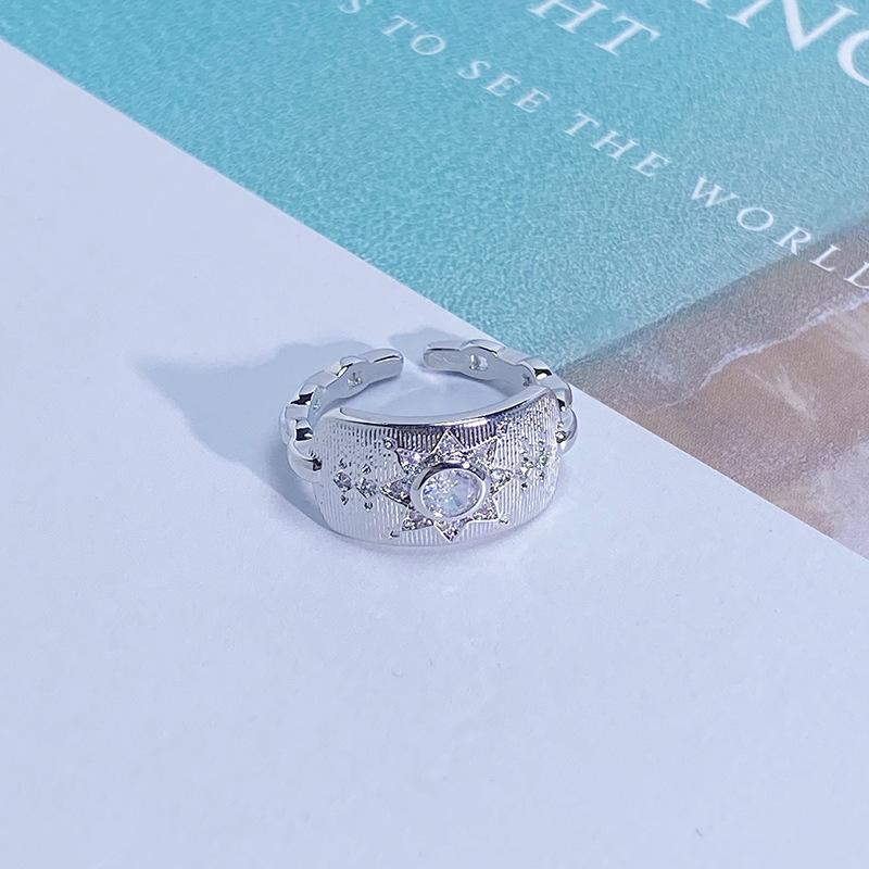 Роскошное кольцо с полным бриллиантовым паве из цирконов, супер-блестящее, высокого класса, открытое, нишевое, изысканное, элегантное, персонализированное