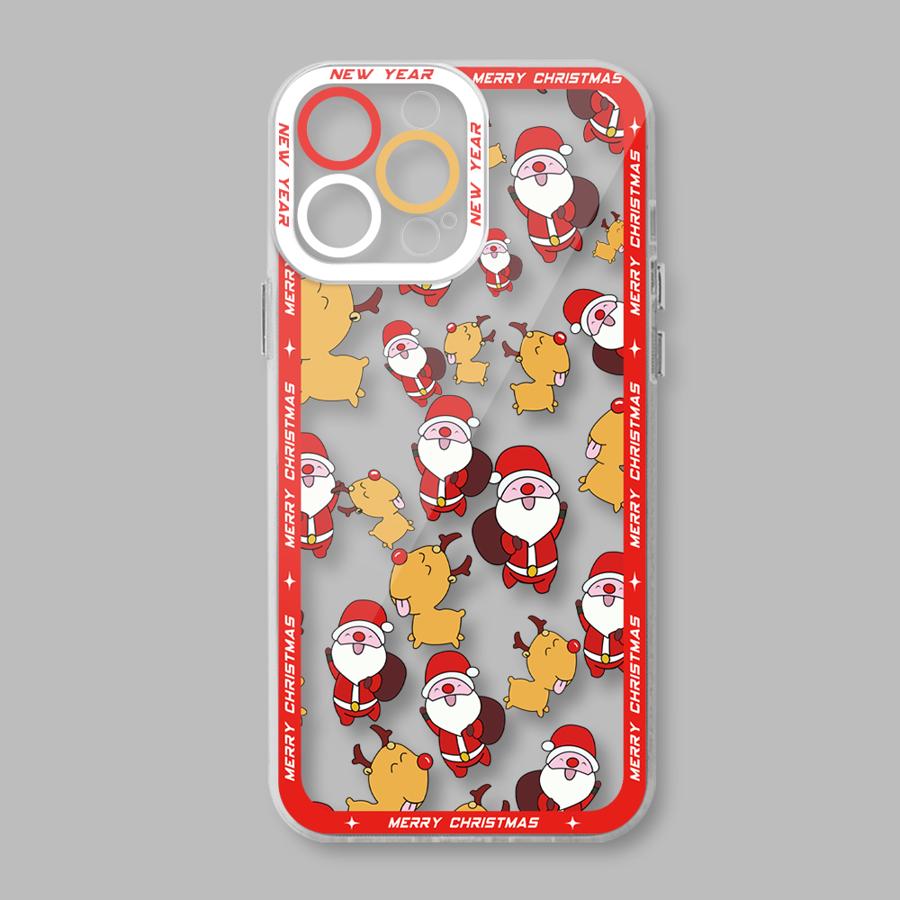Зимний чехол Merry Christmas для Redmi Note 10 12 13 4G 5G 10S 10Pro 10Lite 11 11S 11Pro 12Pro 13Pro 4G5G 11 12 13ProPlus5G