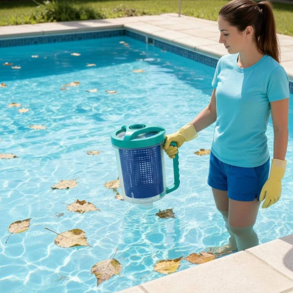 Pool Debris Canister Replaceable Part Collector Transparent Design