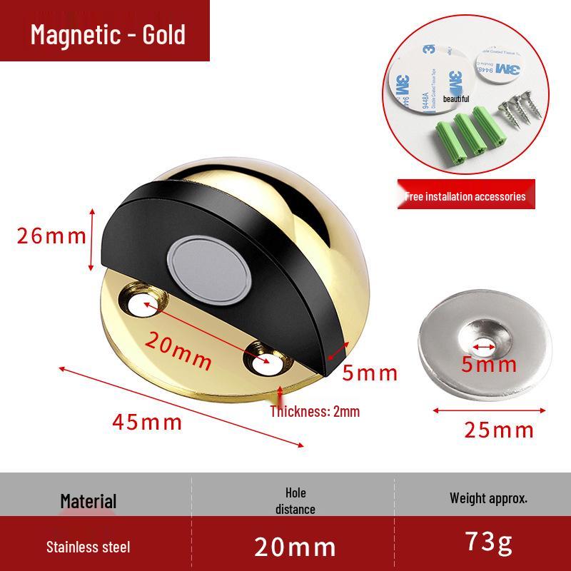 Резиновый дверной стопор без сверления, противоударный, для стеклянных дверей - Без отверстий, противовзломный, дизайн в виде черепахи