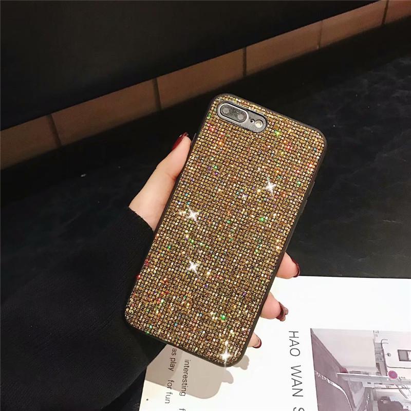 Чехол блестящий различных цветов, для Samsung Huawei Xiaomi iPhone