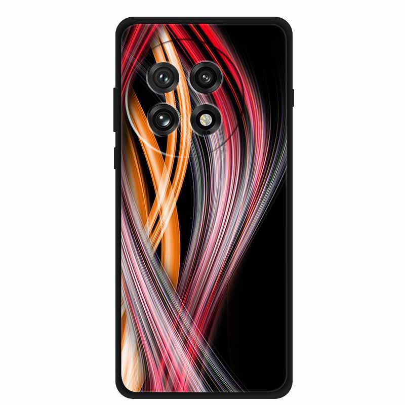 Чехол для телефона OnePlus Ace 5 5G Мягкий черный силиконовый чехол с волком для OnePlus 13 5G Ace 5 Ace5 Pro 13R Задняя крышка Чехол Ударопрочный
