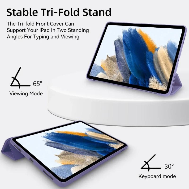 Чехол для Galaxy Tab A7 T500, складная магнитная подставка, мягкая силиконовая задняя панель, чехлы для планшета Samsung Galaxy Tab A7 A 7 10 4
