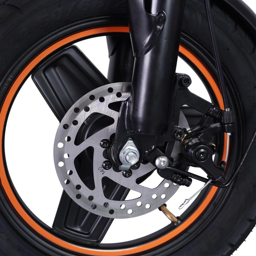 GELEIPU C14 14'' Shopping Cart Electric Scooter 500W Motor 48V17.5AH Battery 32KM/H Max Speed With Seat And Basket