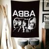 Настенный гобелен ABBA Эстетичный настенный подвес Печатная ткань Одеяло Декоративные гобелены для спальни гостиной Домашний декор