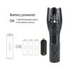 Powerful T6 LED Flashlights 5 Mode Zoom Light Aluminum Alloys Built-in 18650 Battery Waterproof  Material Lamp for Camping Torch