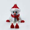 Cute 3D Printing Christmas Decoration Snowman Elk Santa Claus Xmas Pendant Figurines Ornaments Holiday Display