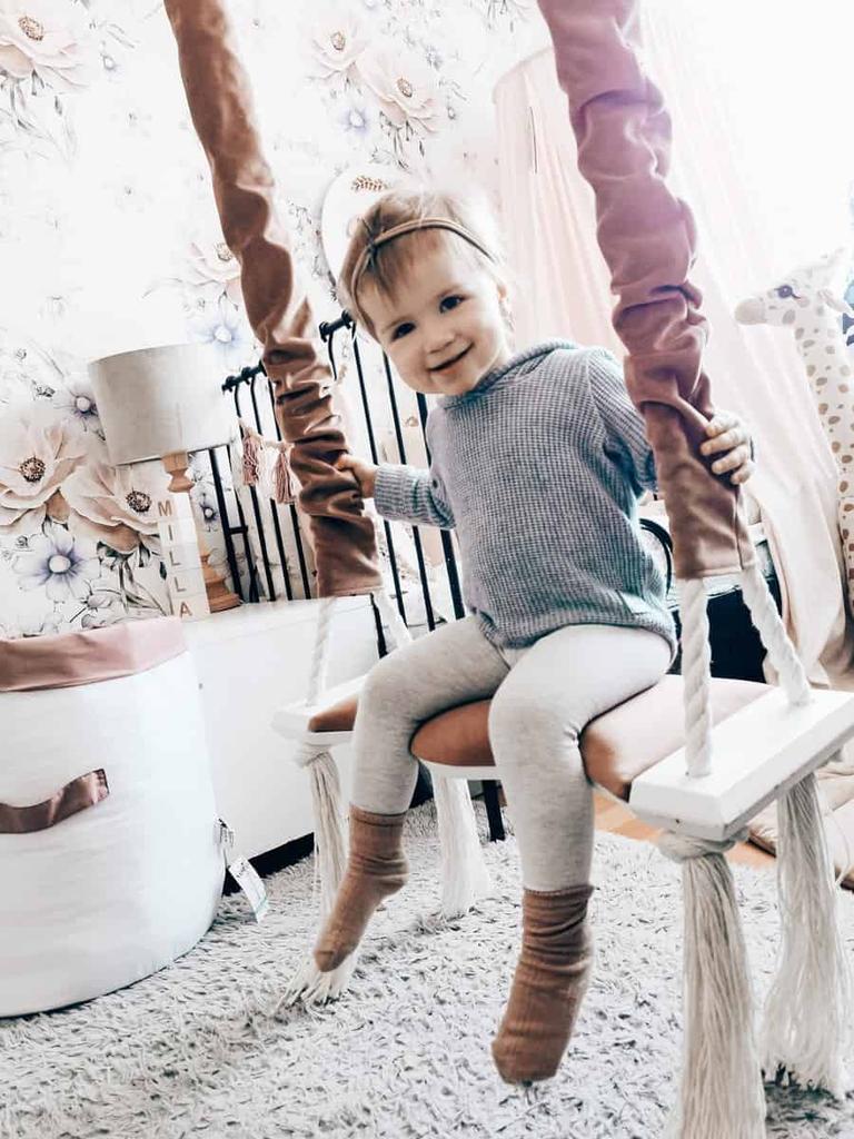 Волна комната качели розовый