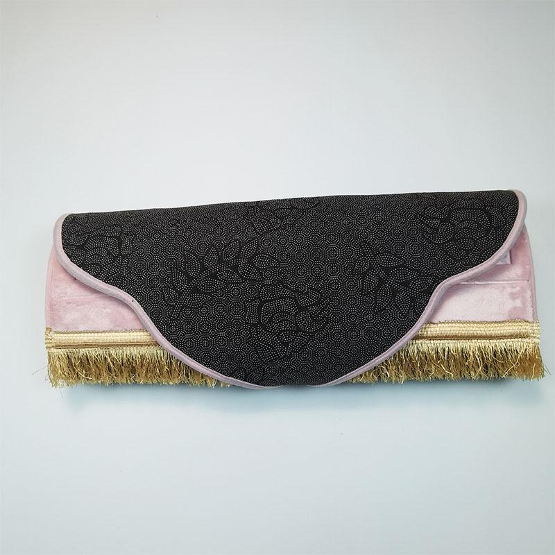 Cross-border Thick Raschel Prayer Mat with Irregular Embossed Design