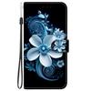 Чехол-кошелек из искусственной кожи с рисунком орхидеи для iPhone Samsung Infinix TECNO OPPO Realme Moto Blackview... для более чем 900 моделей телефонов