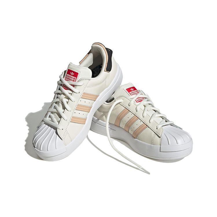adidas Женские кроссовки Superstar Ayoon Off White Scarlet Better-Scarlet Halo-Blush HP9576