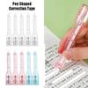 Лента для коррекции цвета конфет, ручка, корректирующая канцелярские принадлежности, лента для исправления ошибок, школьный офис