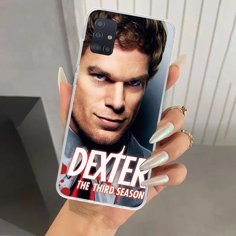TV Show Dexter Morgan Phone Case for Samsung Galaxy A52 A32 A22 A12 A02S A50S A30S A10S Note 20 Ultra 10 Plus S10 A31 A20 A71 A7