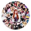 (грамм)Наклейки на чемодан с айдолами (G)I-DLE: 50 креативных водостойких наклеек для чемоданов, ноутбуков, самокатов и компьютеров