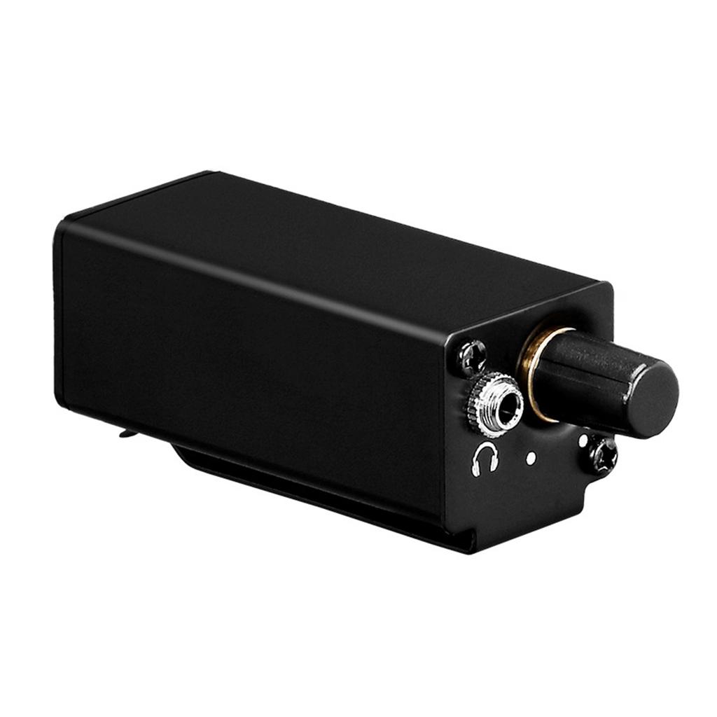 Portable Headphone Amplifier With Dual XLR/TRS Inputs In-Ear Monitor Amplifier Amplifier for In Ear Monitoring