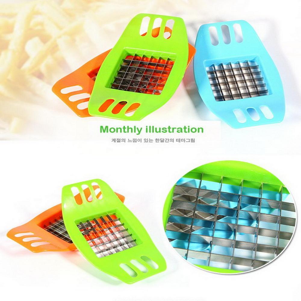 Novelty Potato Cutter French Fries Cutter Pommes Frites Chipper Chopper Slicer Fruit Vegetables
