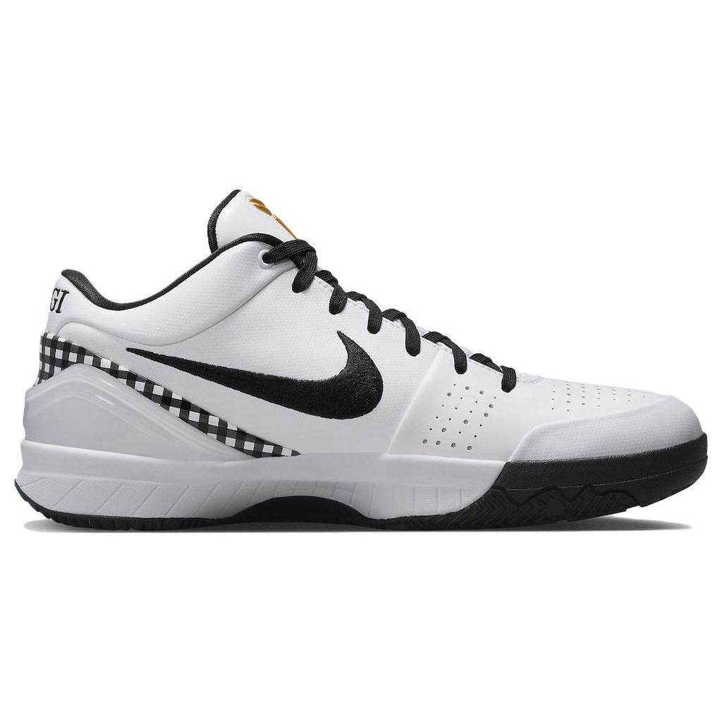 Nike Zoom Кроссовки унисекс Kobe 4 Protro Mambacita Белый Черный Металлик-Золото FJ9363-100