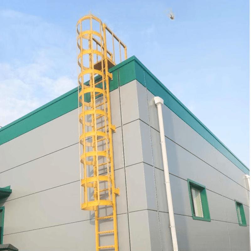 Fiberglass Ladder Safety Cage
